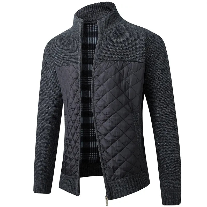 Elegant slim-fit vest voor mannen in een tijdloze stijl, ideaal voor zakelijke en casual gelegenheden.