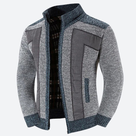 Stijlvol vest voor mannen, ideaal voor herfst- en winterdagen, biedt comfort en een moderne uitstraling.