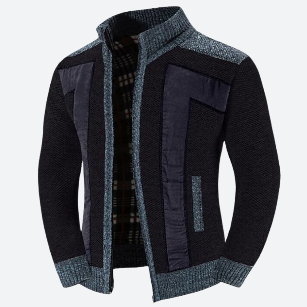 Stijlvol vest voor mannen, ideaal voor herfst- en winterdagen, biedt comfort en een moderne uitstraling.